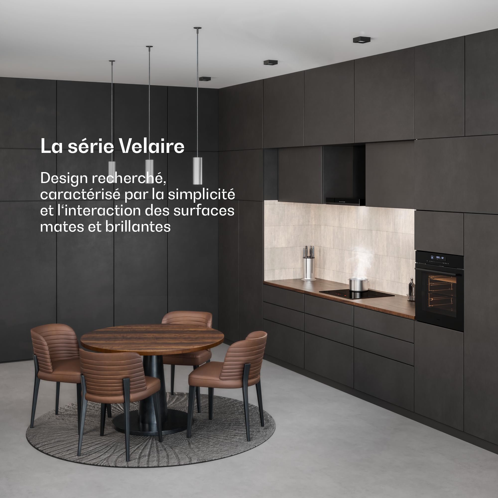 Klarstein Velaire Four Encastrable 60 cm - 74L, 13 Modes, Classe A+, Commandes Tactiles, Nettoyage Facile, Four Électrique Encastrable, Minuterie, Noir