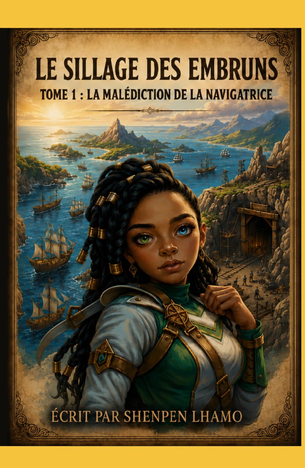 Le sillage des embruns: Tome 1 : La Malédiction de la Navigatrice (Les Royaumes d'Aethelgard)