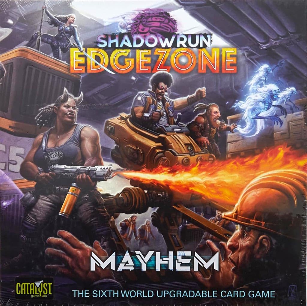 Amazon.com: Shadowrun Edge Zone Mayhem Deck by Catalyst Game Labs