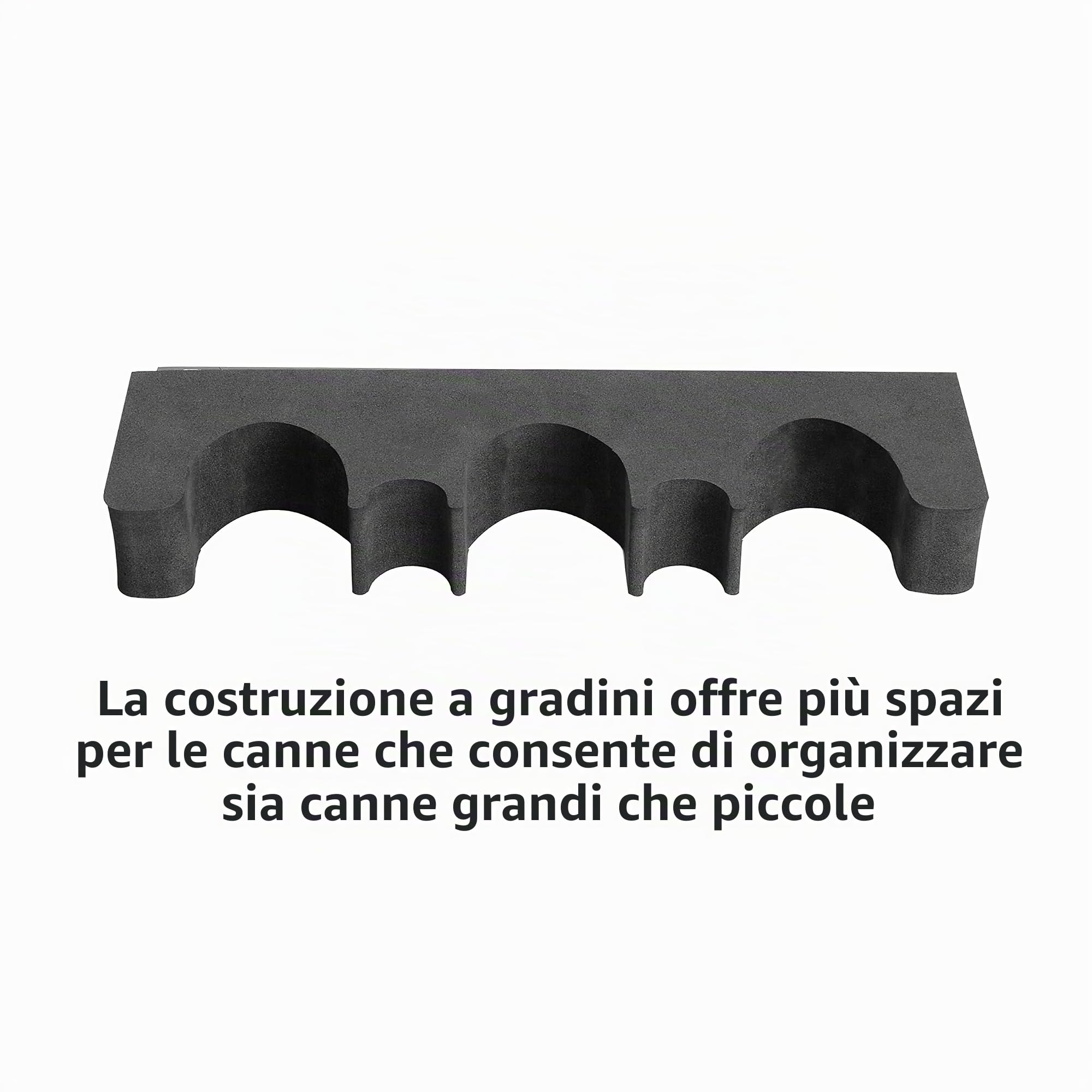 BOOSTEADY Portafucili per Armi da Fuoco per Fucili e Rastrelliera Fucili Schiuma con Strisce Magnetiche Regali per Cacciatori