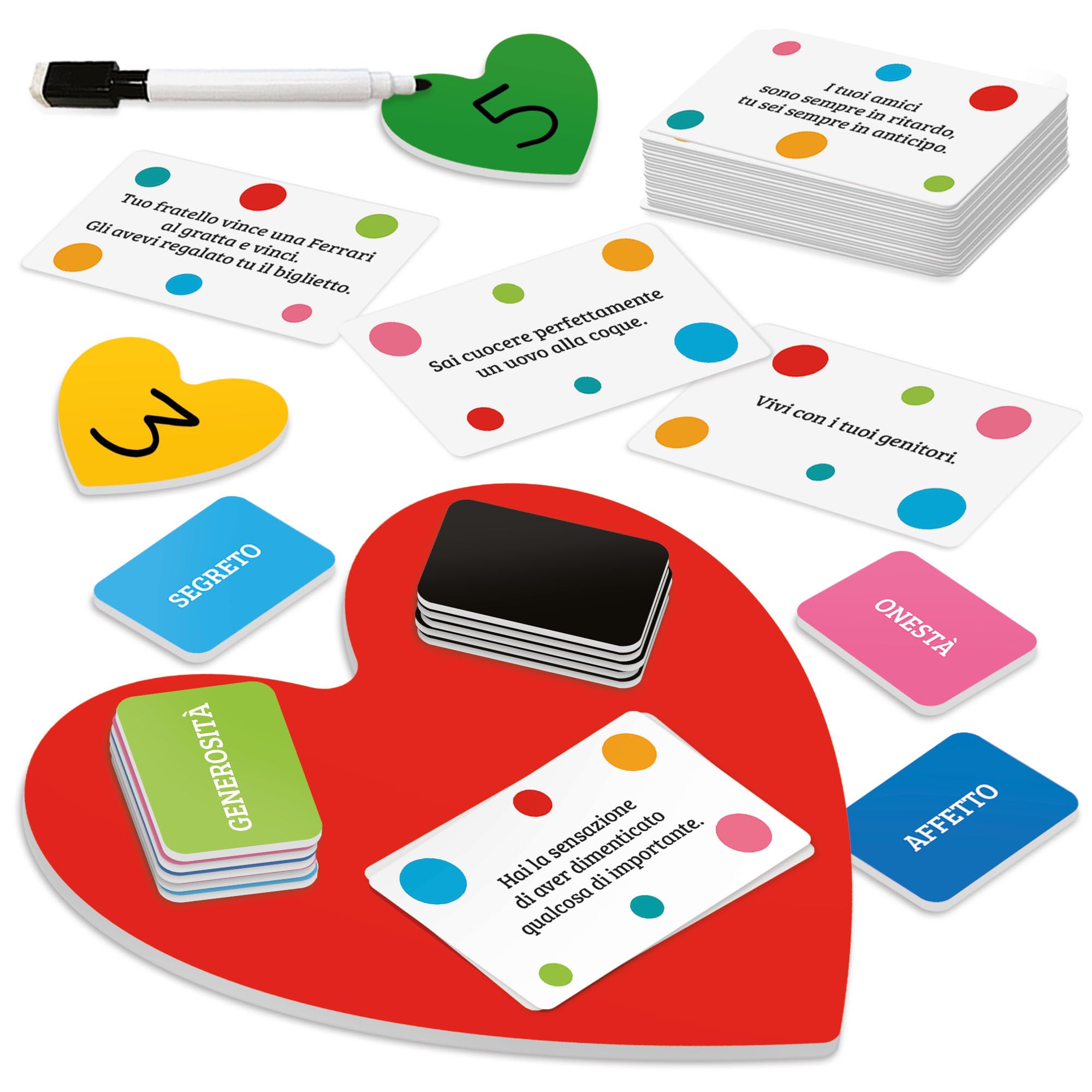 Ludic - FantaNome -Nomi, cose, e fantasia!! - da 2 a 6 Giocatori, Anni 10+, Un Gioco Società per Tutta la Famiglia - Made In Italy | IT61411