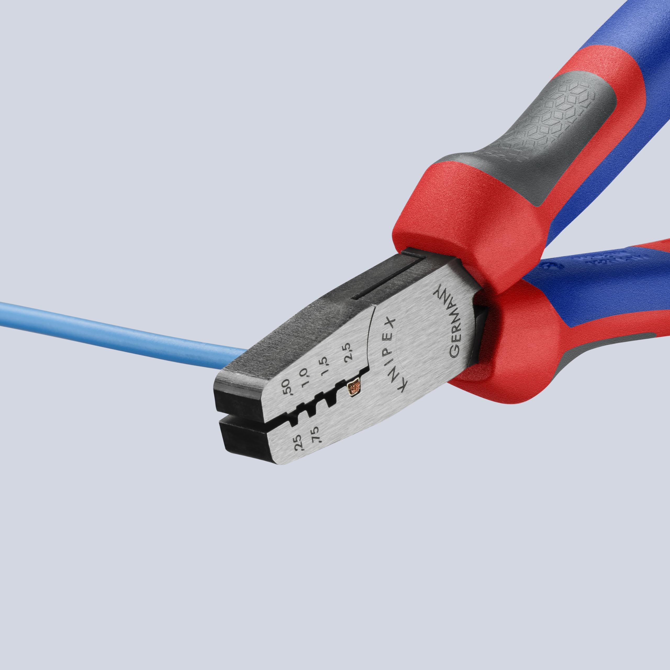 KNIPEX Pinza crimpatrice per puntali