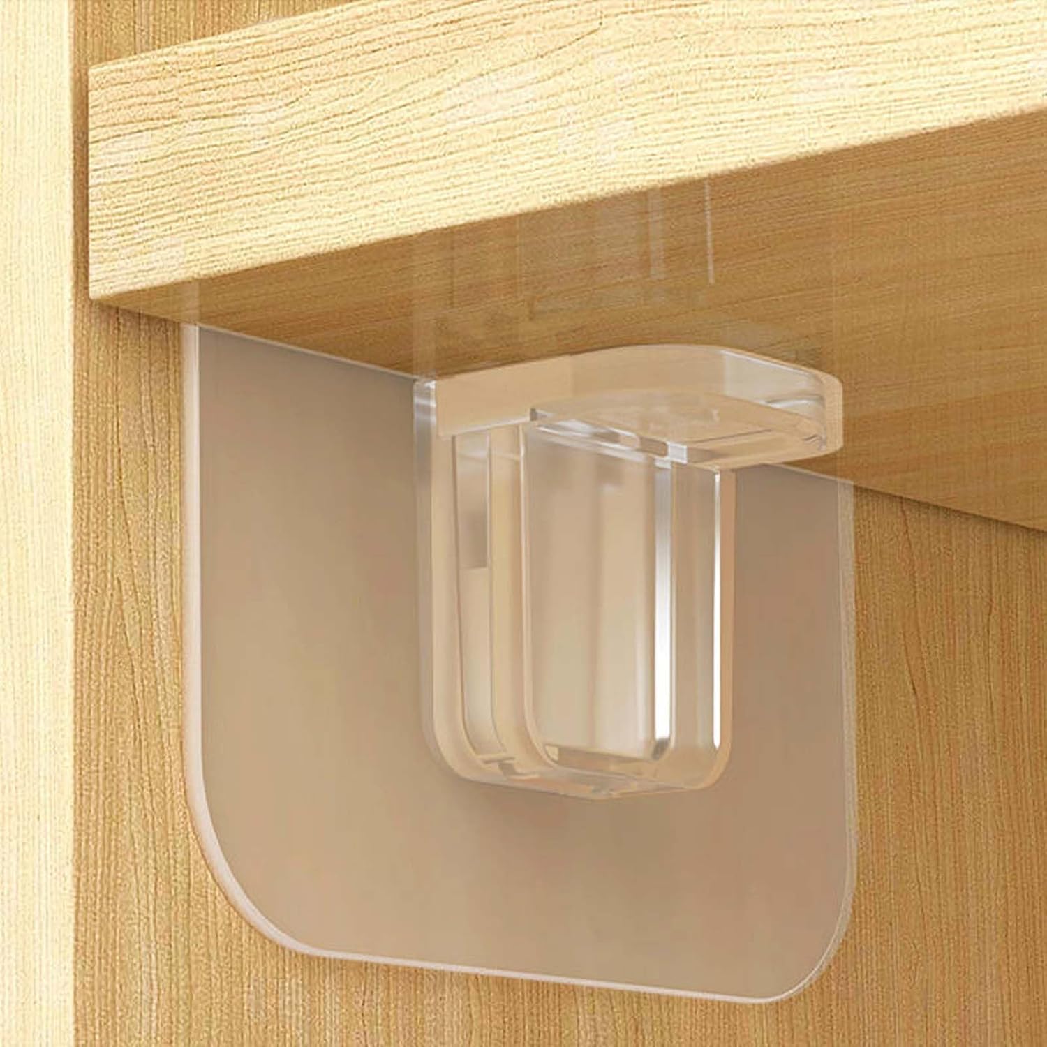 6 Pack Shelf Support Peg, Self Adhesive Shelves Clips, Strong Partition Pin Holders for Closet Brackets Clapboard Layer Kitchen Cabinet Book Shelves