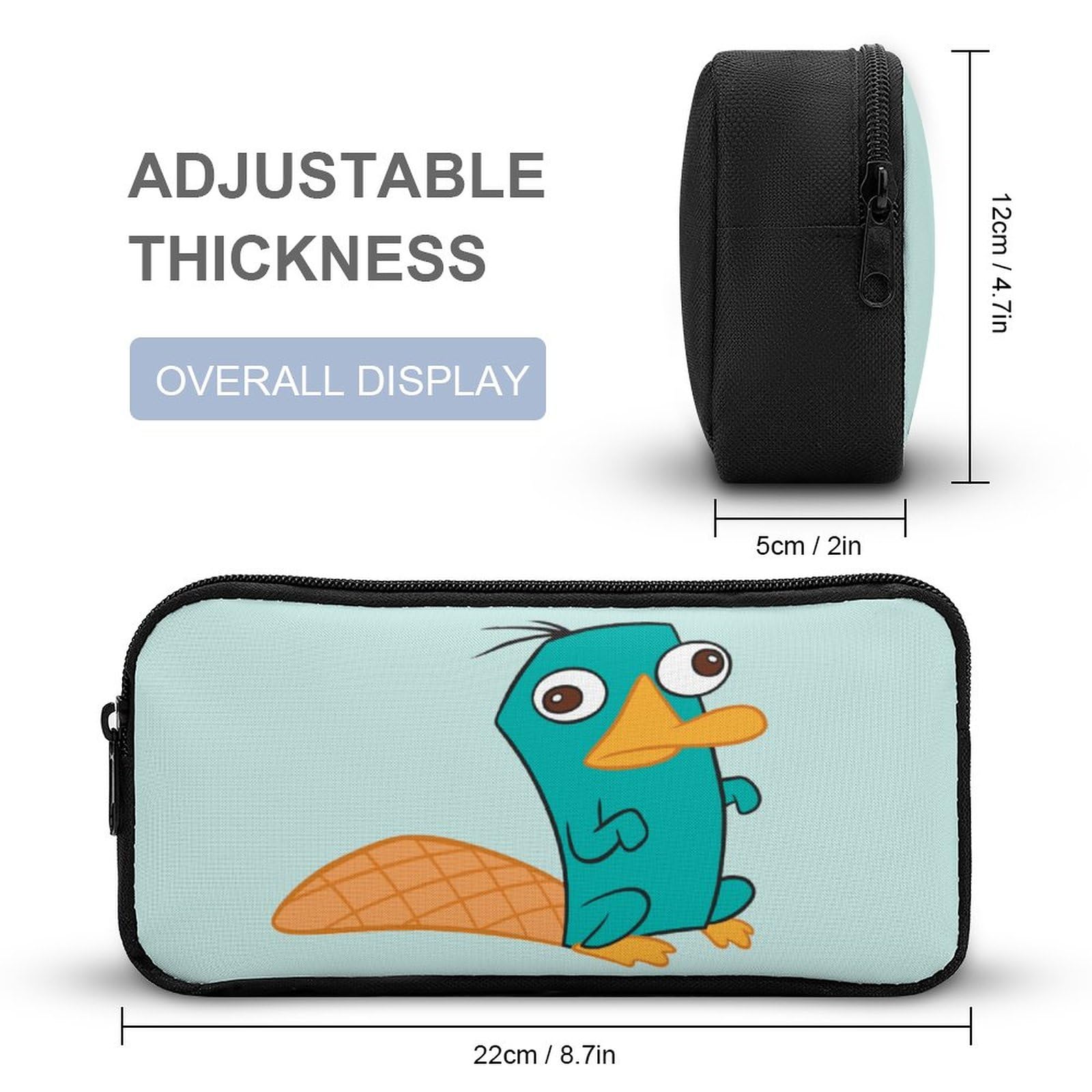 Amazon | カモノハシペリー文具ケース ペンケース 文具収納グッズ 筆箱