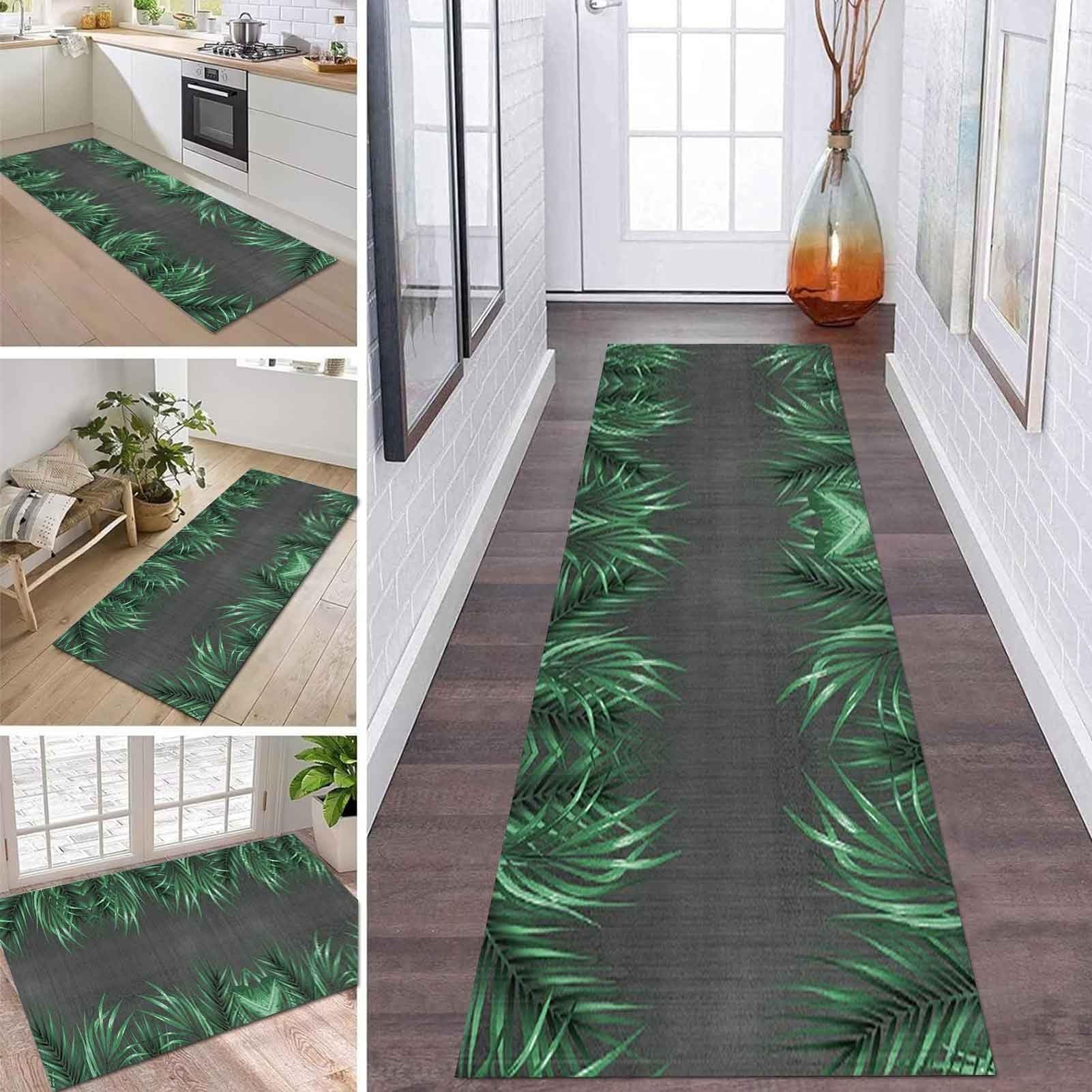 Tapis de couloir moderne 120x450cm lavable et sur mesure