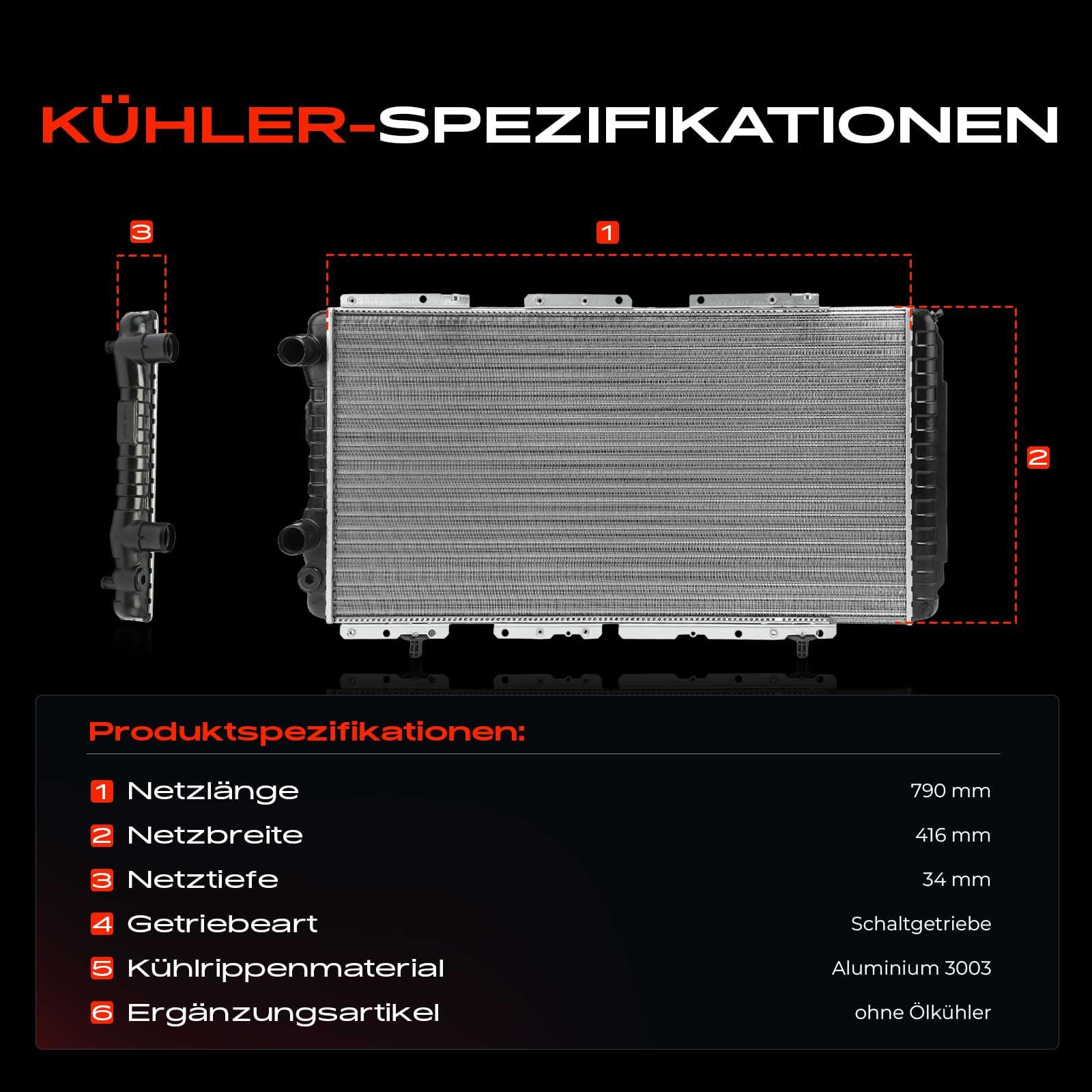 Frankberg Chłodnica wodna, chłodnica silnika, automatyczna skrzynia biegów, kompatybilna z Jumper 230P 1,9 l 1994-2002 Ducato 244 1,9L-2,8 l 1994-2006 Boxer 230P 1,9 l 1994-2002 Replace# 1307391080