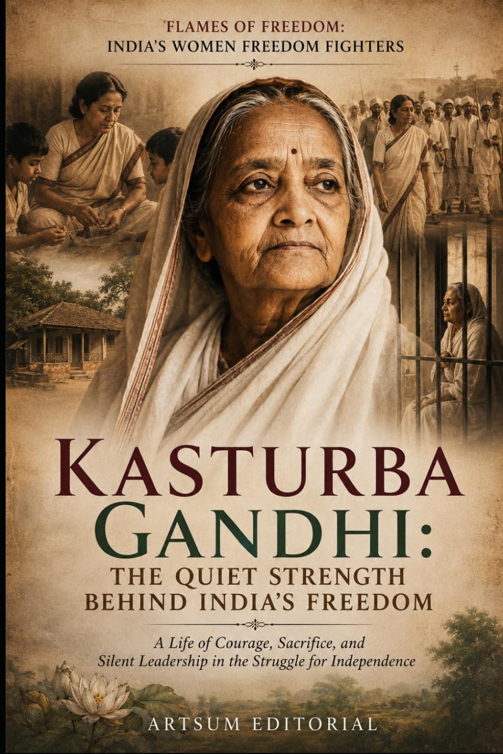 Kasturba Gandhi: The Quiet Strength Behind India’s Freedom: A Life of Courage, Sacrifice, and Silent Leadership in the Struggle for Independence