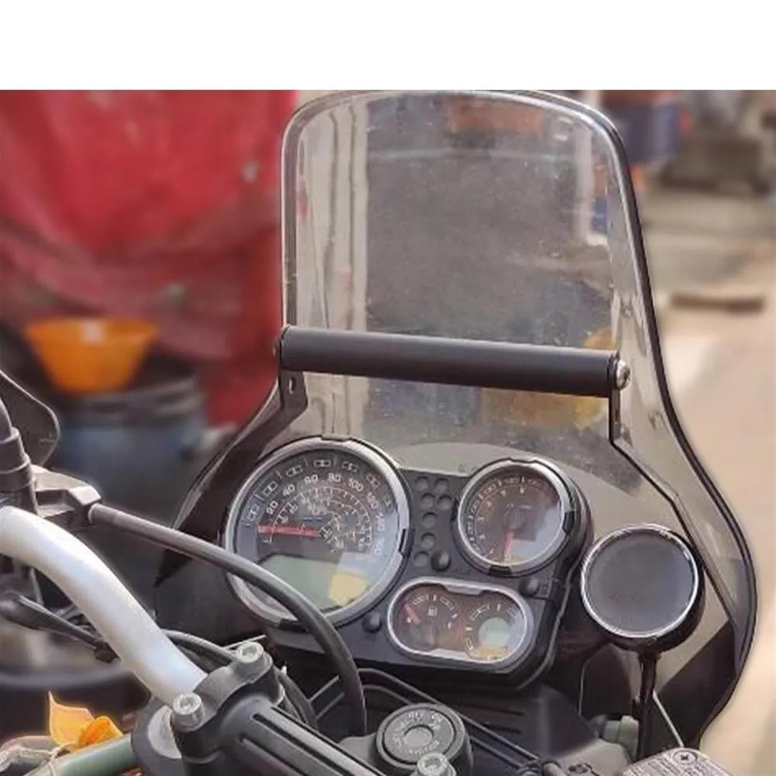 Soporte para Navegación GPS para Royal para Enfield para Himalayan BS6 2021 2022 2023 Accesorio Motocicleta Soporte Montaje para GPS Y Navegación para Teléfono Móvil Soporte Navegación