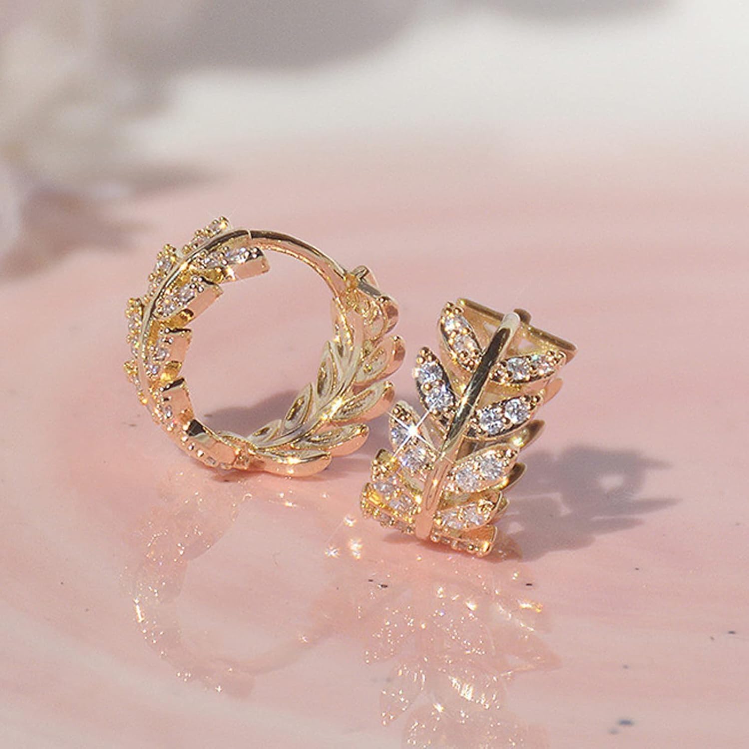 S925 Sterling Silver 0.8cttw Diamond Small Hoop Earrings for Women, D Color VVS1, Elegant Gift for Wife on Birthday