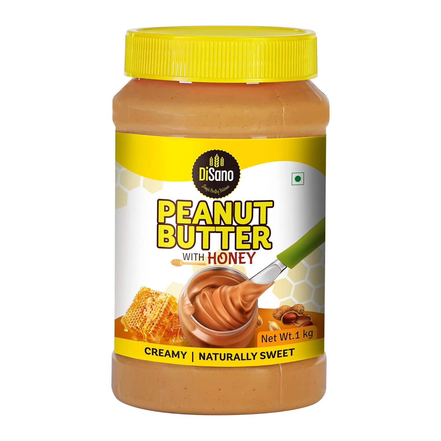 Disano Peanut Butter, Creamy with Honey, 1kg Amazon.in Grocery & Gourmet Foods