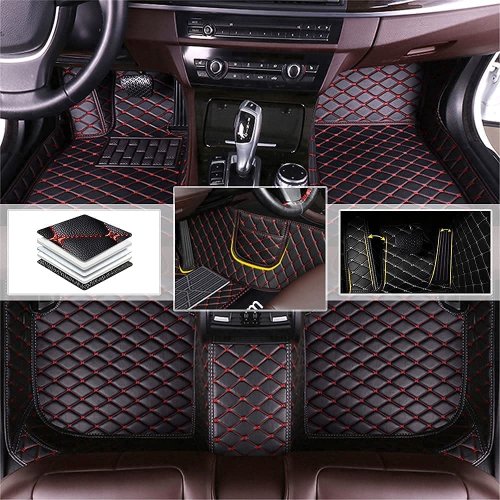 Niestandardowe dywaniki samochodowe do modelu Tesla 3 / Model S/Model X, wodoodporne, antypoślizgowe, trwałe, pełny zestaw, maty podłogowe, ochrona akcesoriów do wnętrza samochodu,