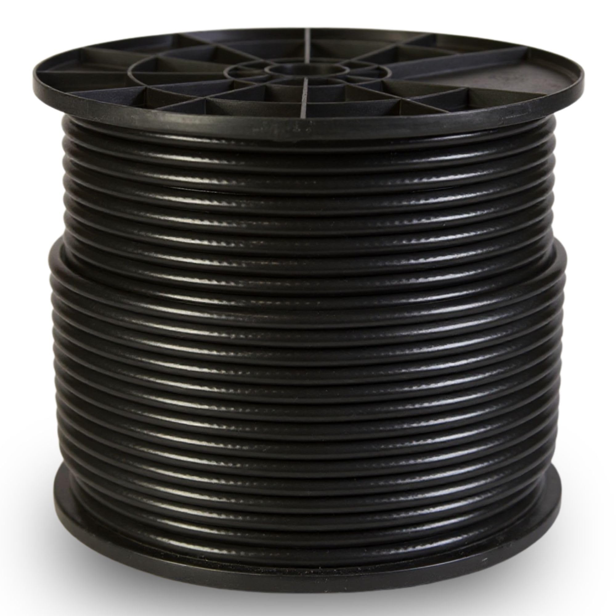 Premium X 100m SAT Koaxialkabel Set 135 dB 4-fach geschirmt - TV Antennenkabel 10 vergoldeten F-Steckern - DVB-S2/C/T2-4K UHD HDTV - wetterfest & UV-beständig Innen & Außen - 100% Signalqualität