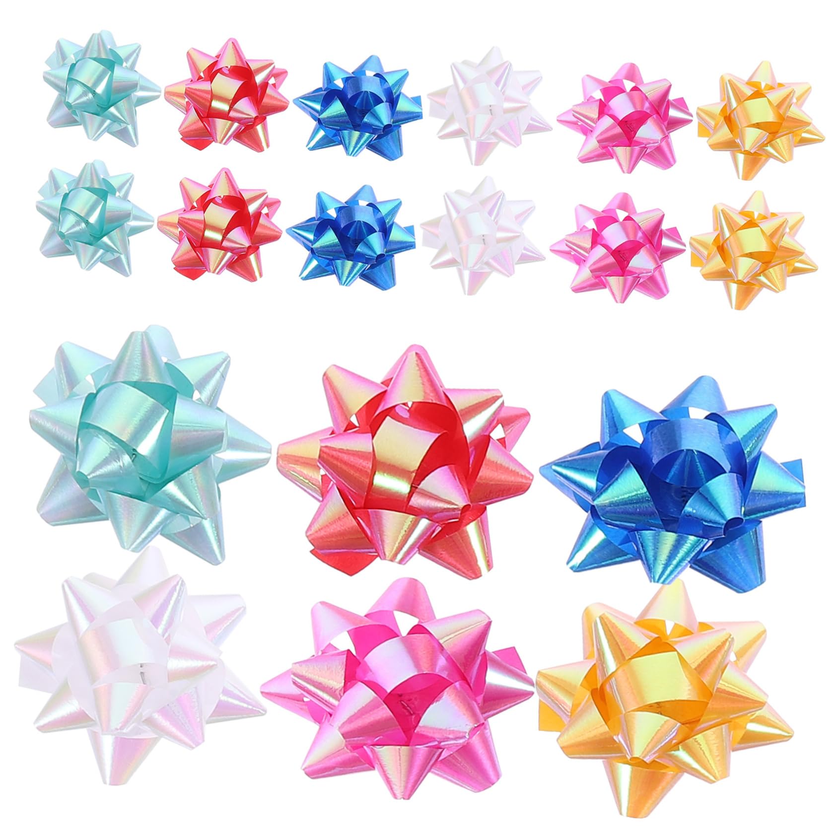 Lazos Adhesivos Grandes 280 Piezas Tirar Lazos para Navidad Decoración De Cumpleaños para Niña Lazos para Envolver Oro Christmas Decorations Adornos Navideños Decoracion para Bodas Forma De