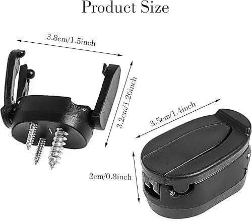 Miniatura 2 de Prasacco 3 piezas de recogedor de pelotas de golf en la parte superior del recuperador de pelotas de golf plegable, herramienta de recogida,