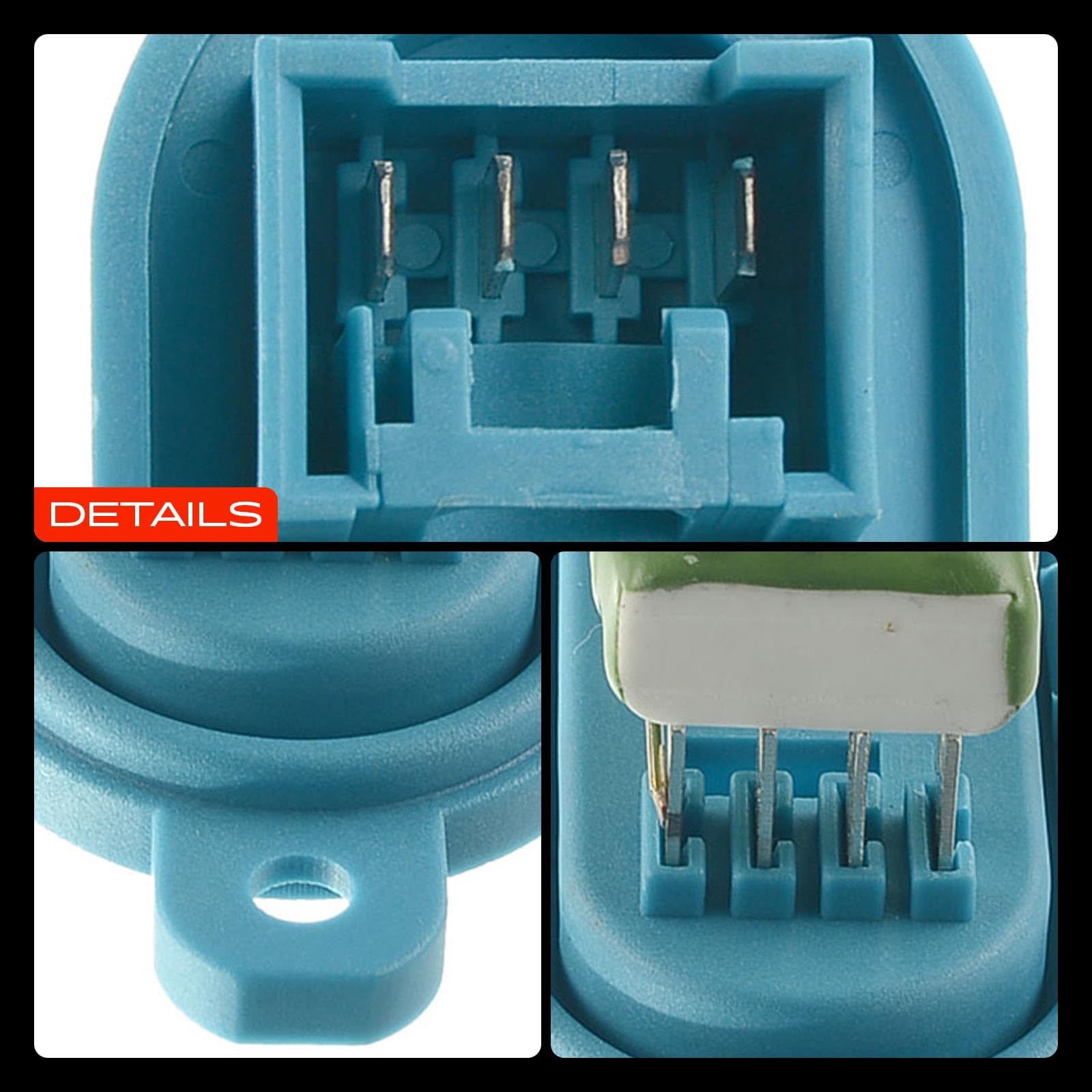 Frankberg Resistenza di riscaldamento Regolatore del ventilatore Compatibile con Ducato Bus 230 Boxer Bus 230P Boxer Pianale/Telaio ZCT Jumper Bus 230P Ducato Pianale/Telaio 230 Replace# 1306600080