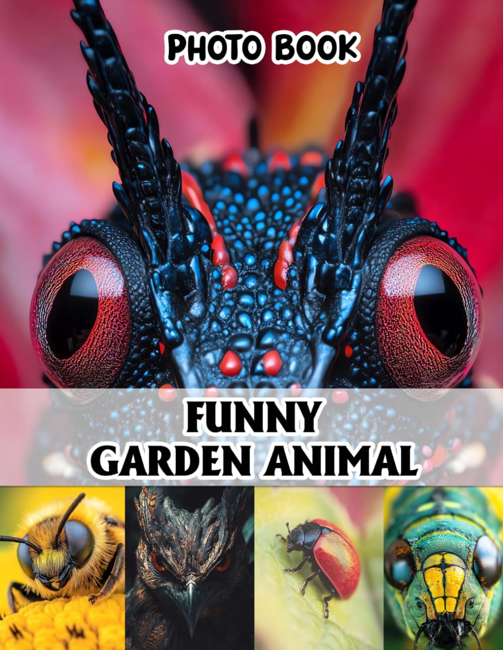 Funny Garden Animal Photo Book: Whimsical Outdoor Creatures Collection | 40 Images Pages for Garden Enthusiasts, Humor Gifts, Cheery Decor