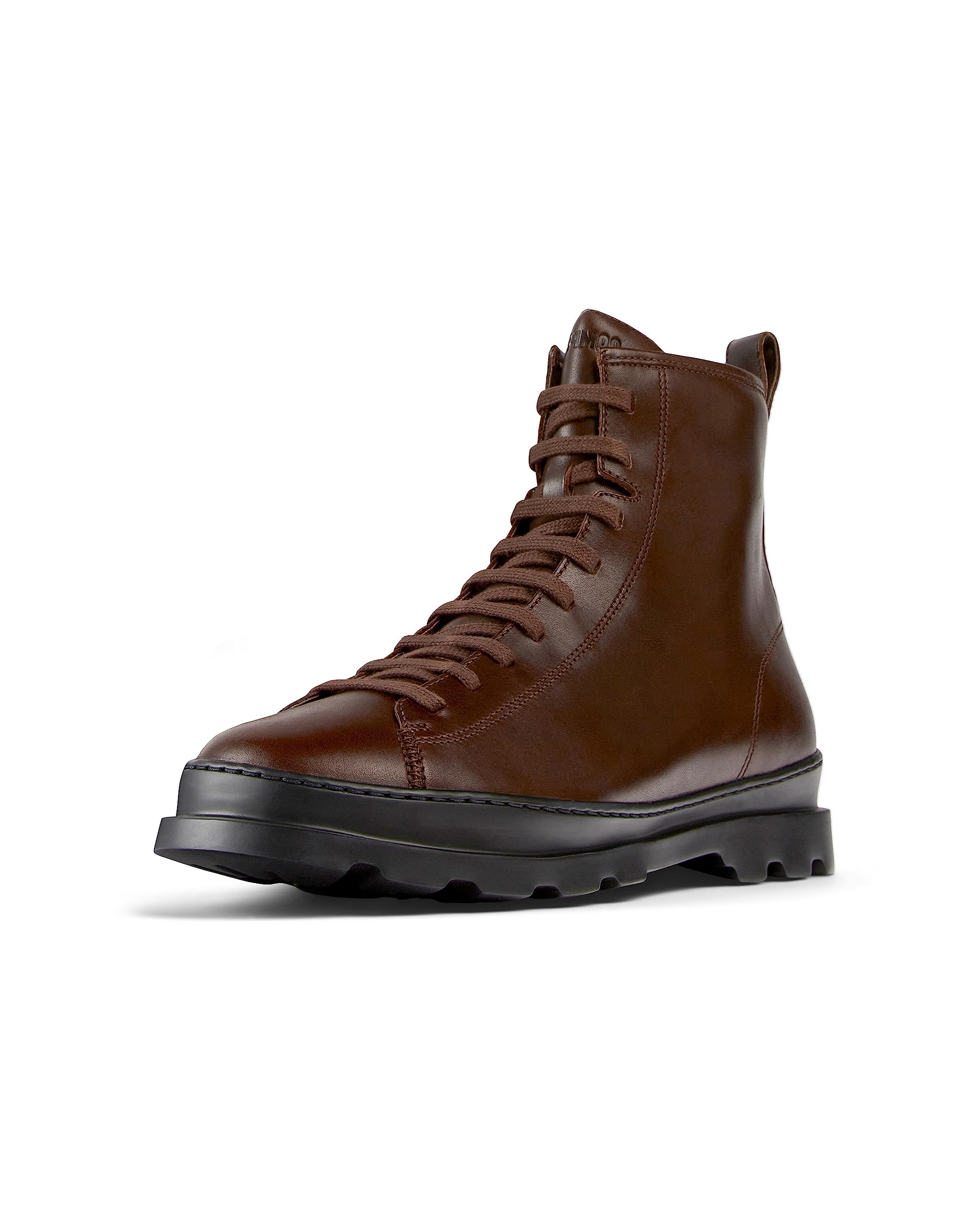 Camper Men's Brutus K300245Medium Lace Boot, Burgundy 028, 12 UK