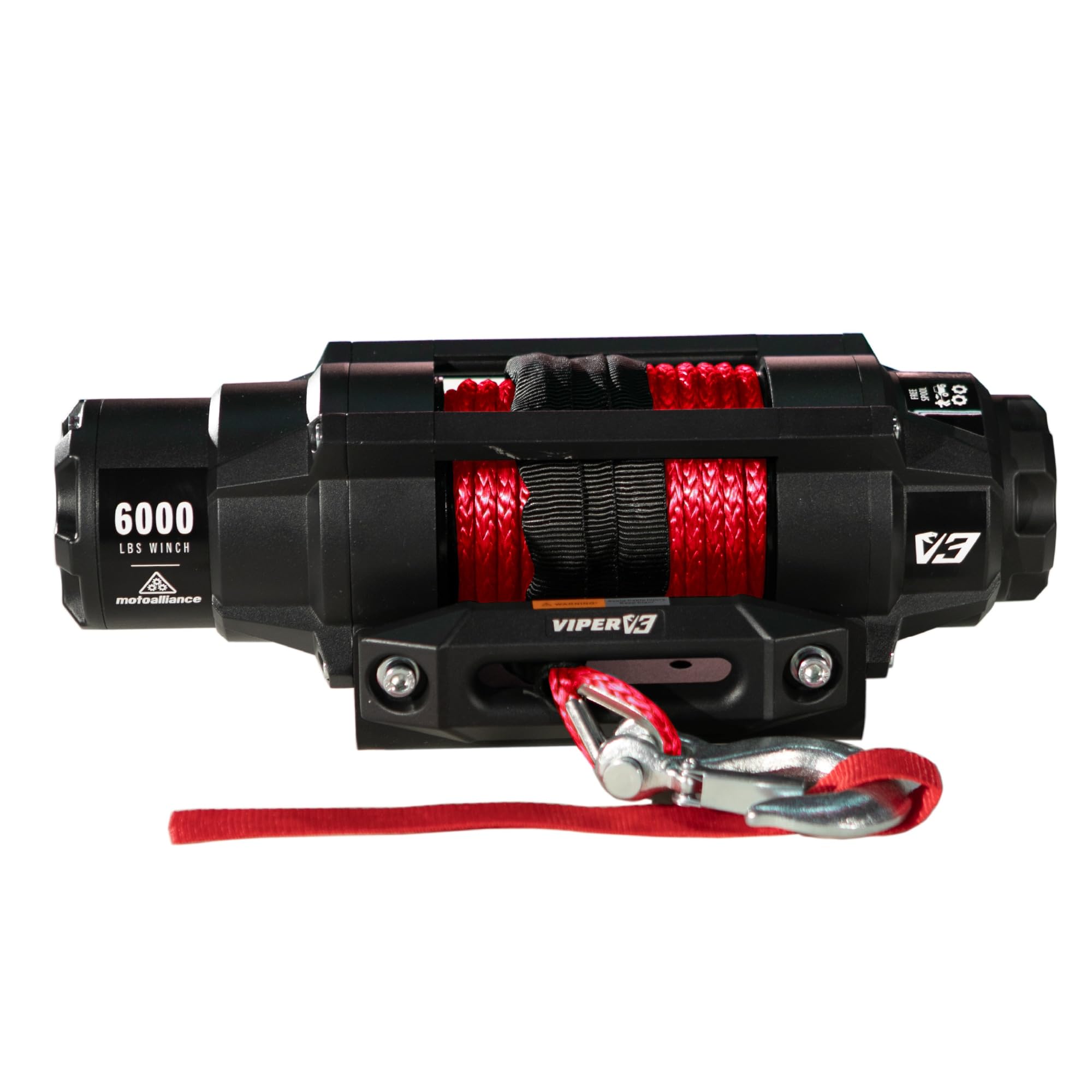 Amazon.com: VIPER V3 6000lb UTV/ATV Military Grade Widespool Winch