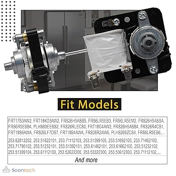 Amazon.com: 240369701 Refrigerator Evaporator Fan Motor by