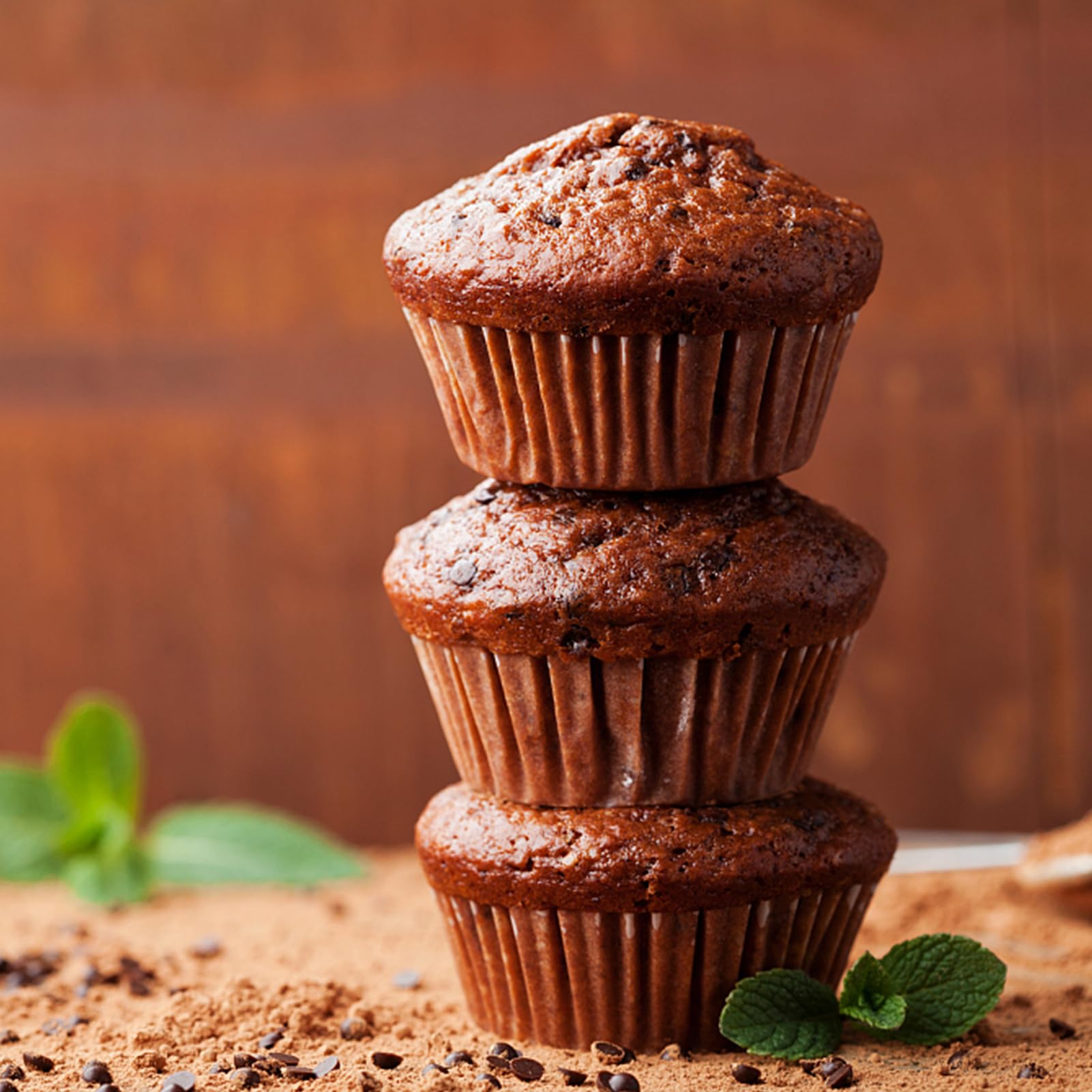 50 pezzi Mini torta di tazze di carta per muffin usa e getta per cupcake