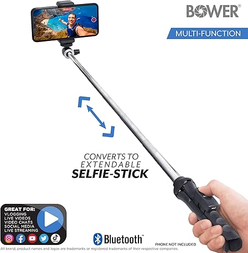 Miniatura 6 de Bower Multipod 6 en 1 trípode selfie stick con obturador remoto para teléfonos inteligentes