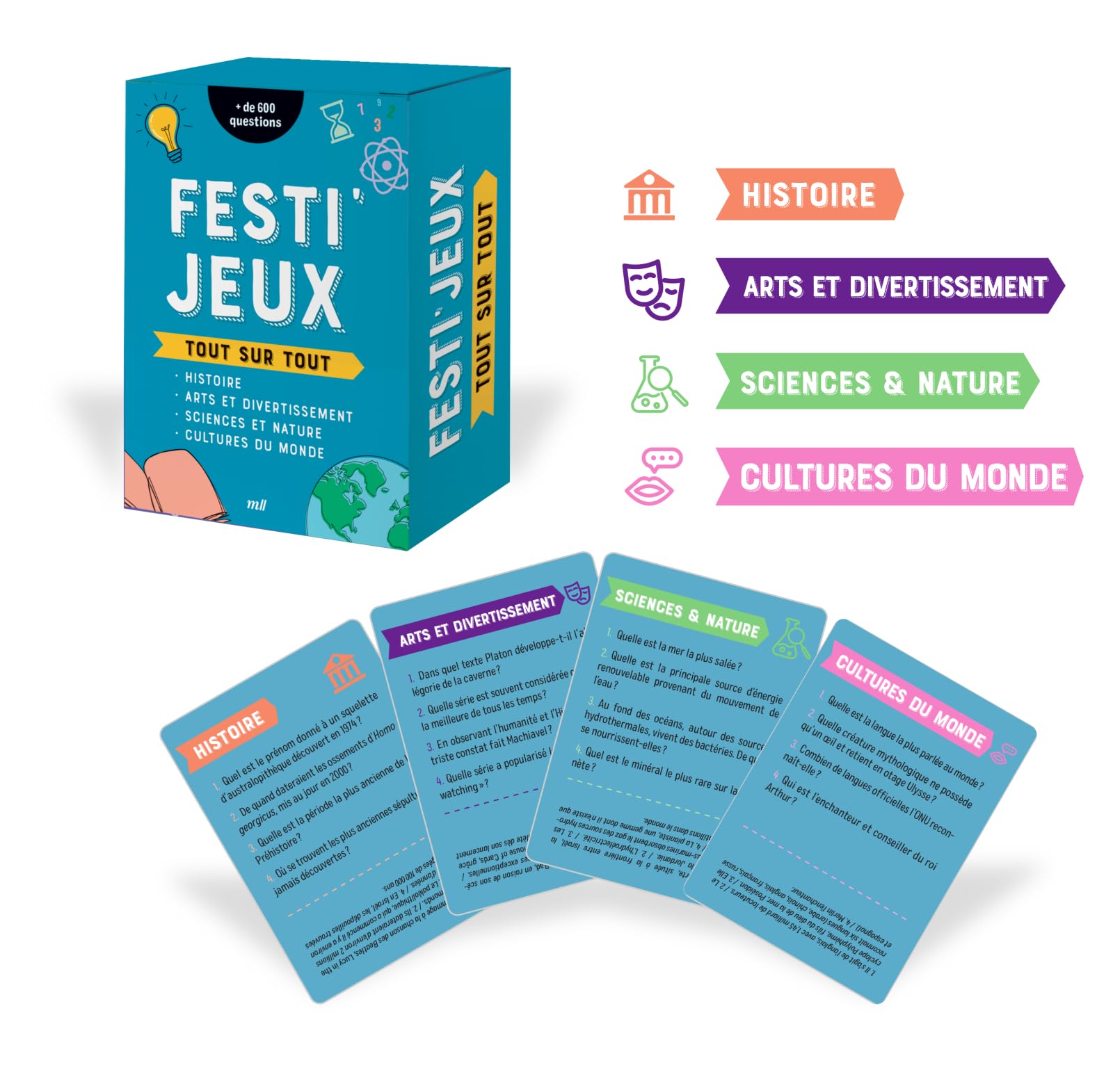 FestiJeux - Tout sur tout: + de 600 questions de culture générale !