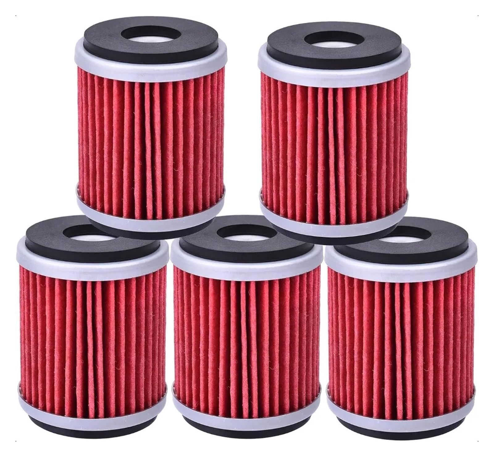 Olio da 5 pezzi adatto per Yamaha YFZ450R 2009-2024 | YZ450F WR250F WR450F XT250 YZ250F 2009-2023 WR250R YZ250FX 2015-2023 YZ450FX