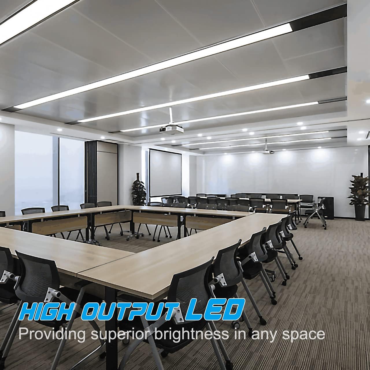 12 Pack T8 Led 5FT 48W Integrated V Shaped LED Cooler&Freezer Tube,Linkable White Daylight 6000k Garage Lights, Indoor Shop Lights for Supermarkets,Grocery Stores with On/Off Switch Cable Clear Cover