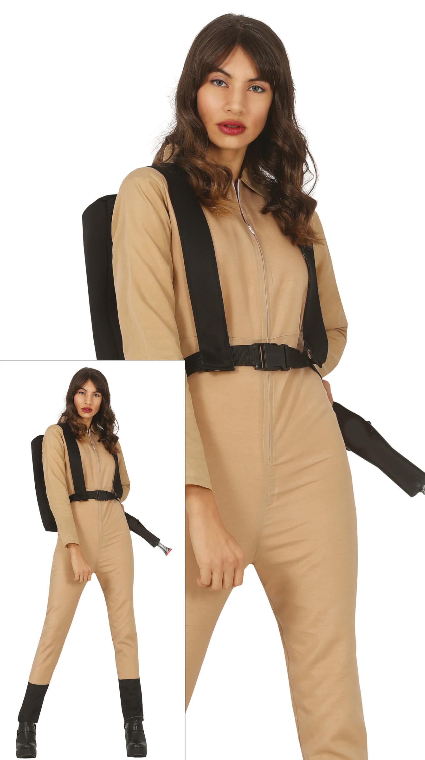 FIESTAS GUIRCA Ghost Hunter costume for women