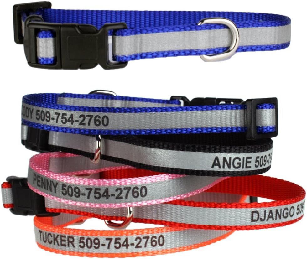 personalized quick release dog collars