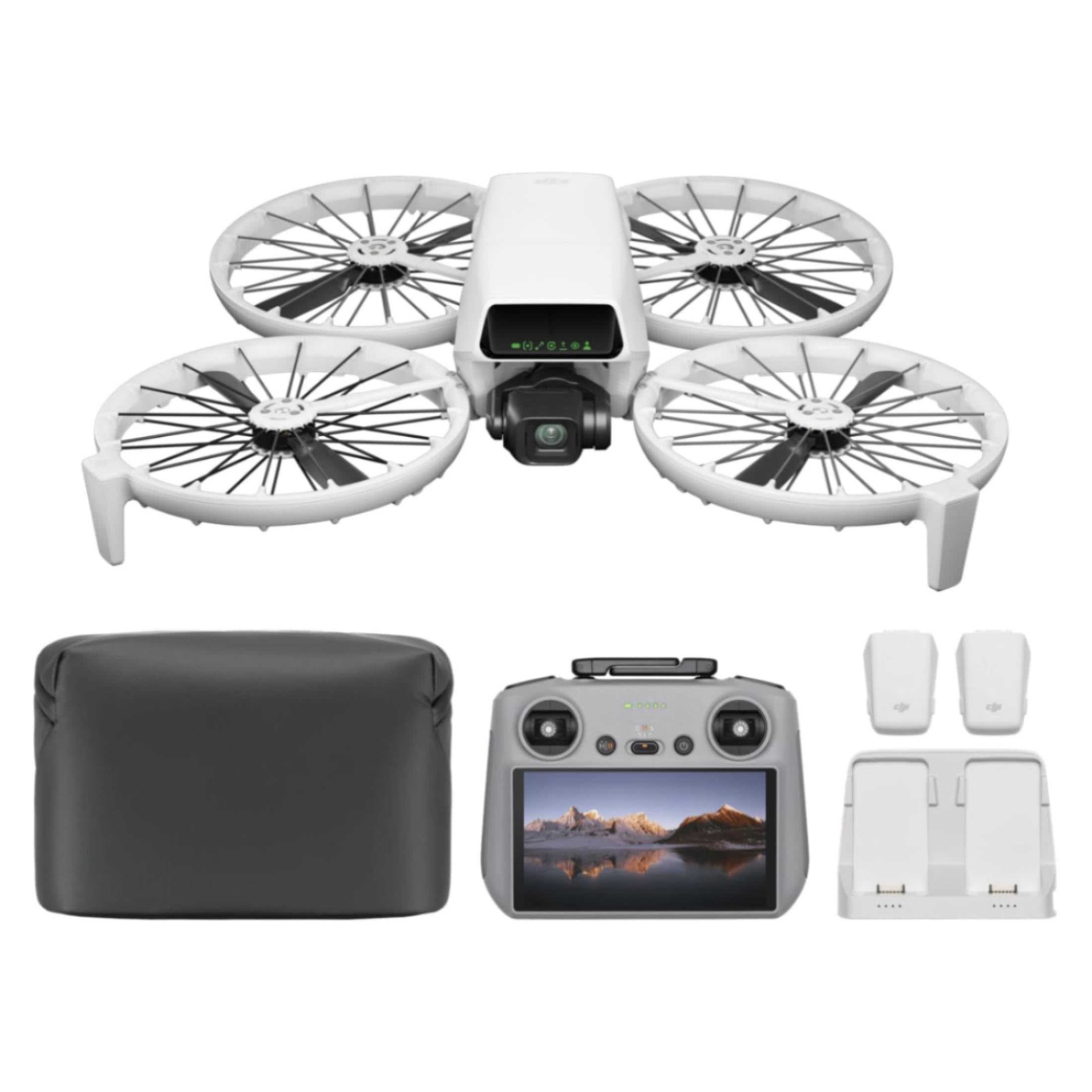 DJI Flip Fly More Combo with RC 2 Screen Remote Controller, Drone