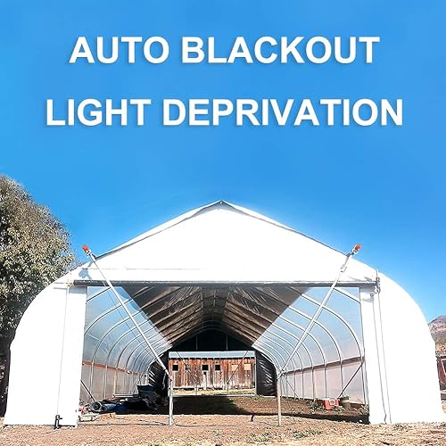 Miniatura 7 de UYGALAXY Controlador de temporizador de motor enrollable de invernadero automático para ventilación con AC110V a DC24V Transformador Control de