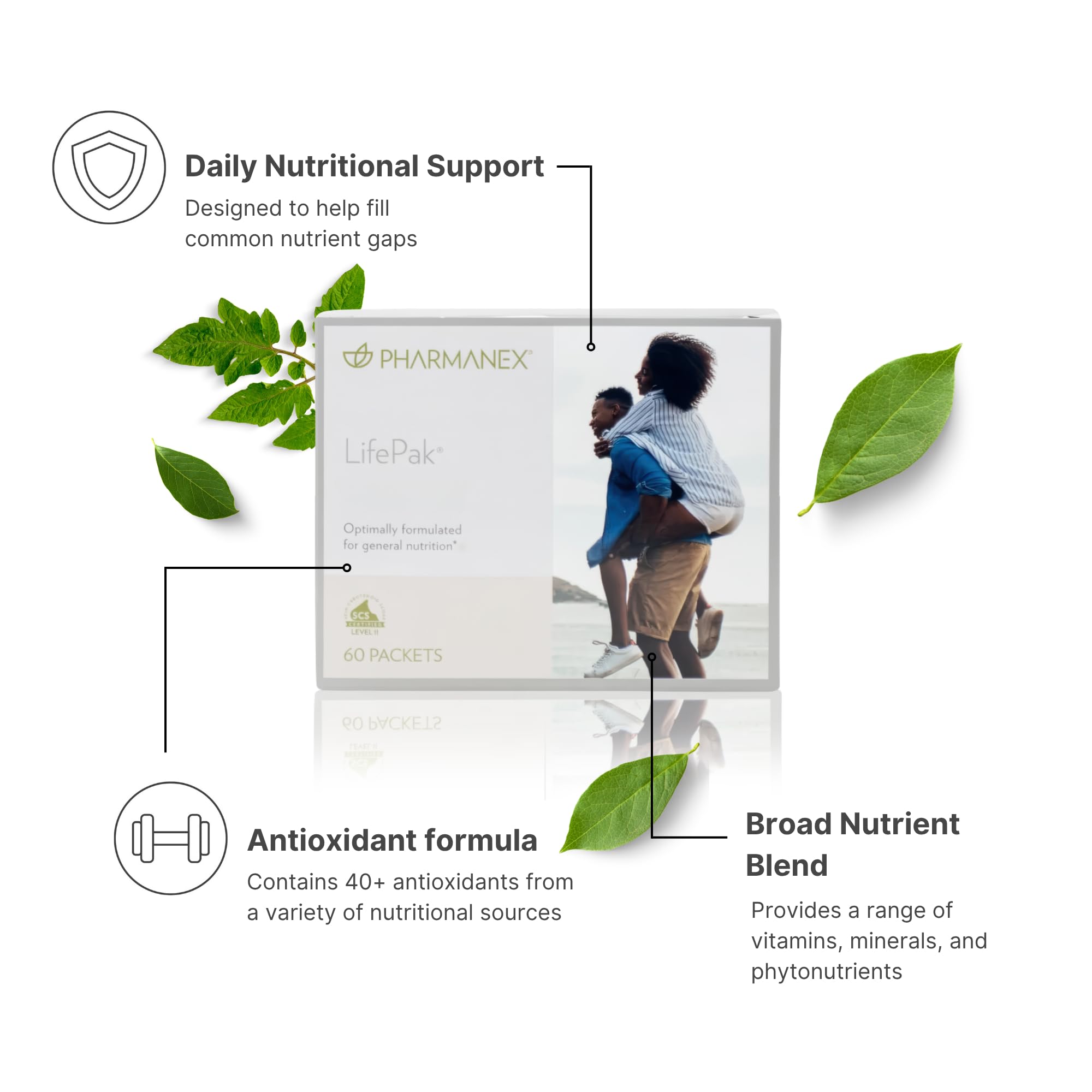 Amazon.com: Pharmanex Nu Skin LifePak Nutritional Supplement | 60