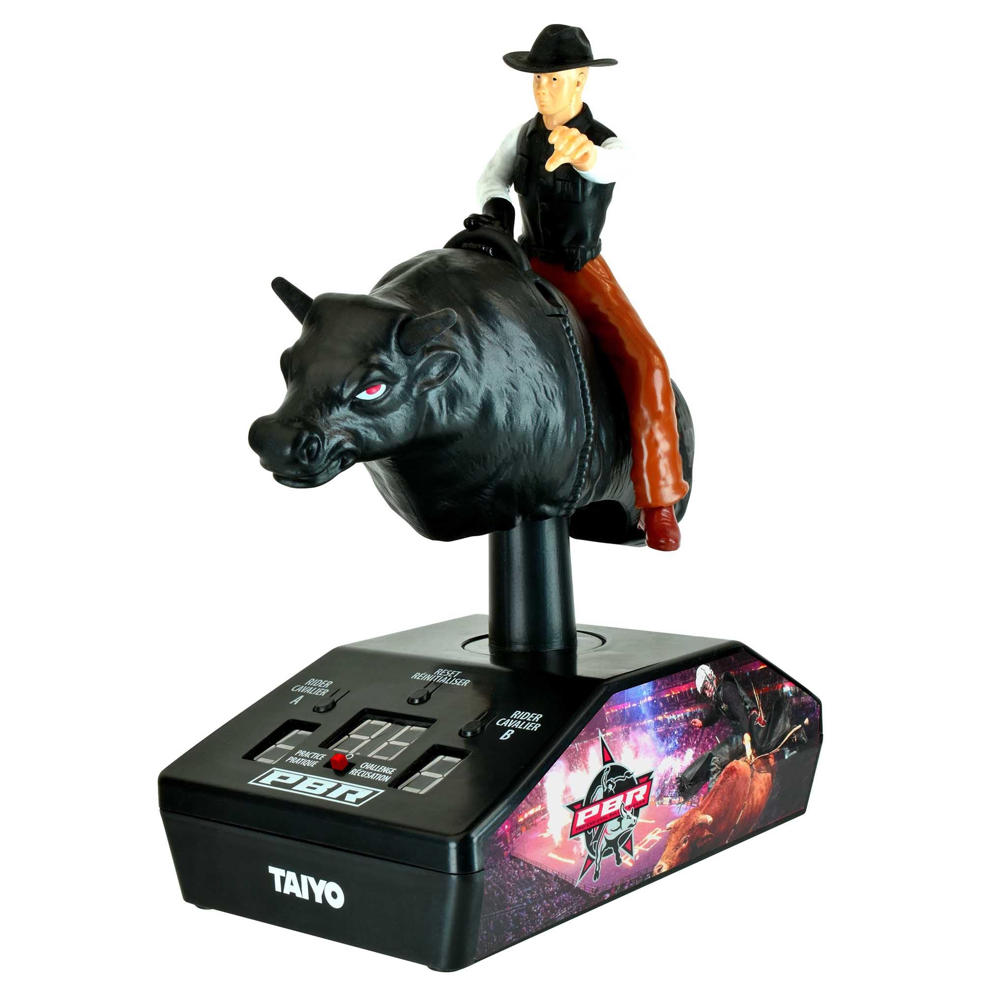Taiyo: PBR - Bull Riding Showdown - Radio Controlled Realistic Riding Simulation, 2 Game Modes: Challenge & Practice, Cowboy & Bull Figure, Licensed