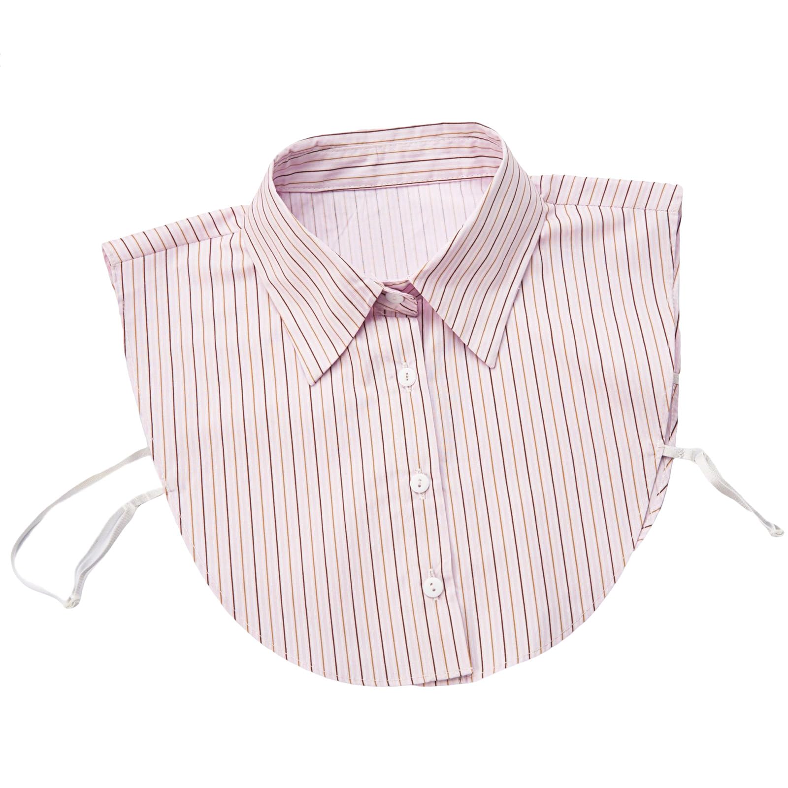 Maxtonser Detachable False Collar Stylish Multicolor Half Shirt Blouse Collar Insert Sweater Clothing Accessory for Women