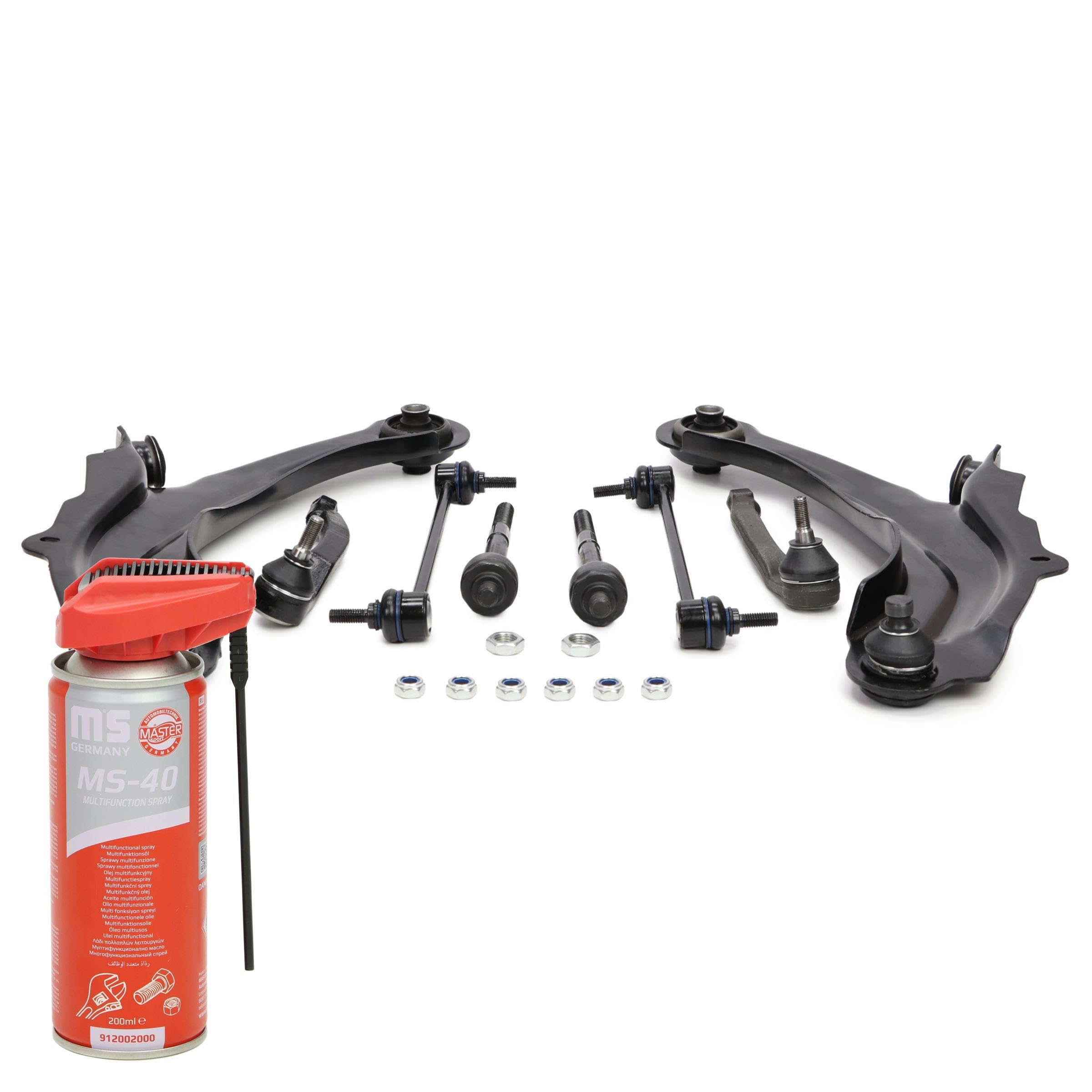 37157/3-KIT-MSP Set Juego de reparación brazo de suspensión con tuerca Delantero para vehíc. con volante a la izquierda para vehíc. dirección a la derecha 200ml