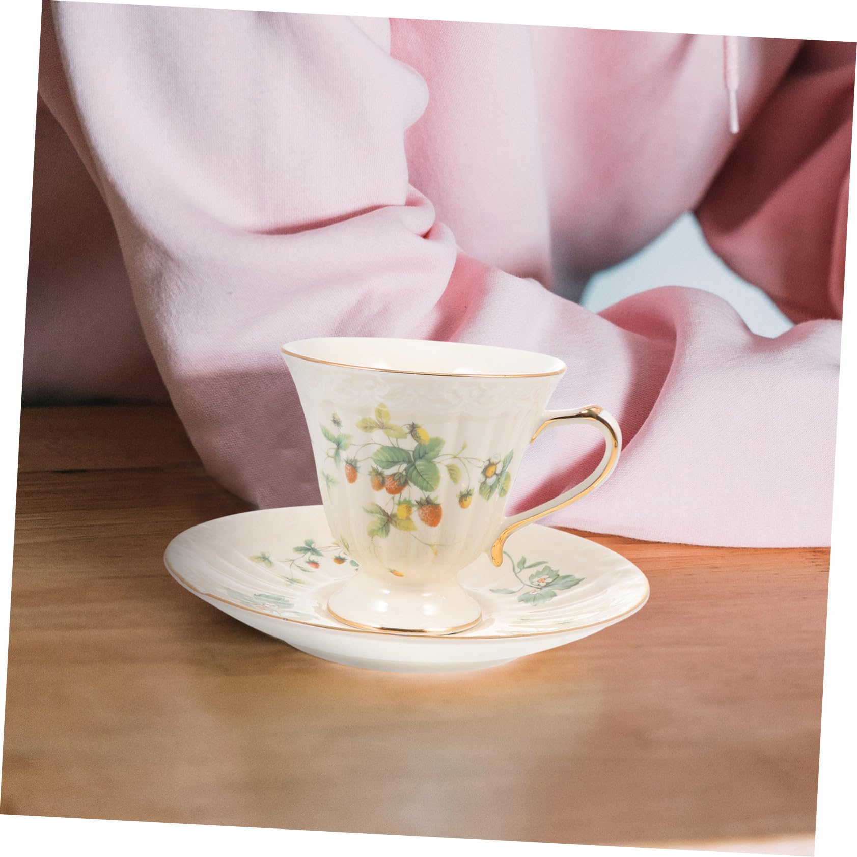 Alipis Vintage Keramik Kaffeetassen Satz Porzellan Becher Tee Tassen Geschirr Für Zuhause Café Geschenk