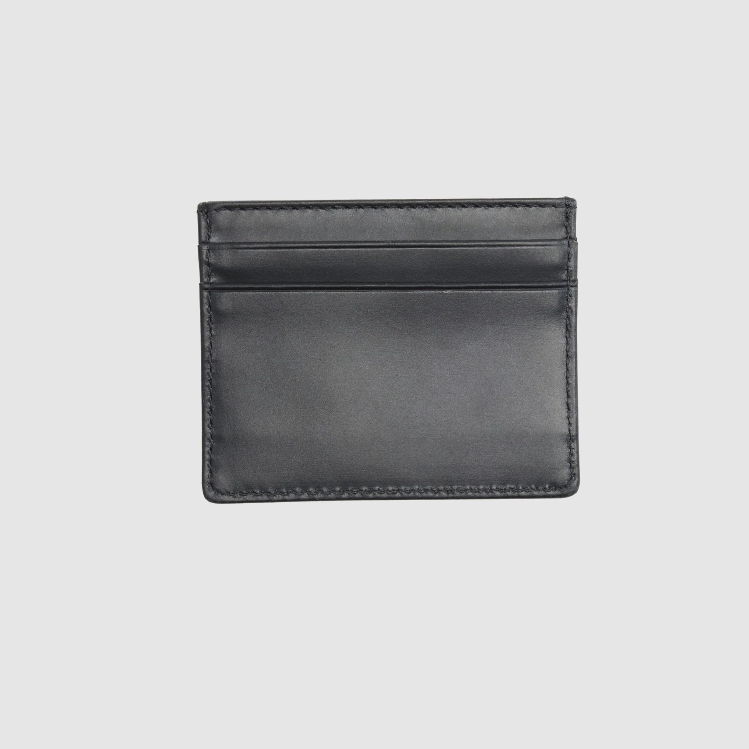 Levi's Leather Card Case Donna, Caviar, Einheitsgröße
