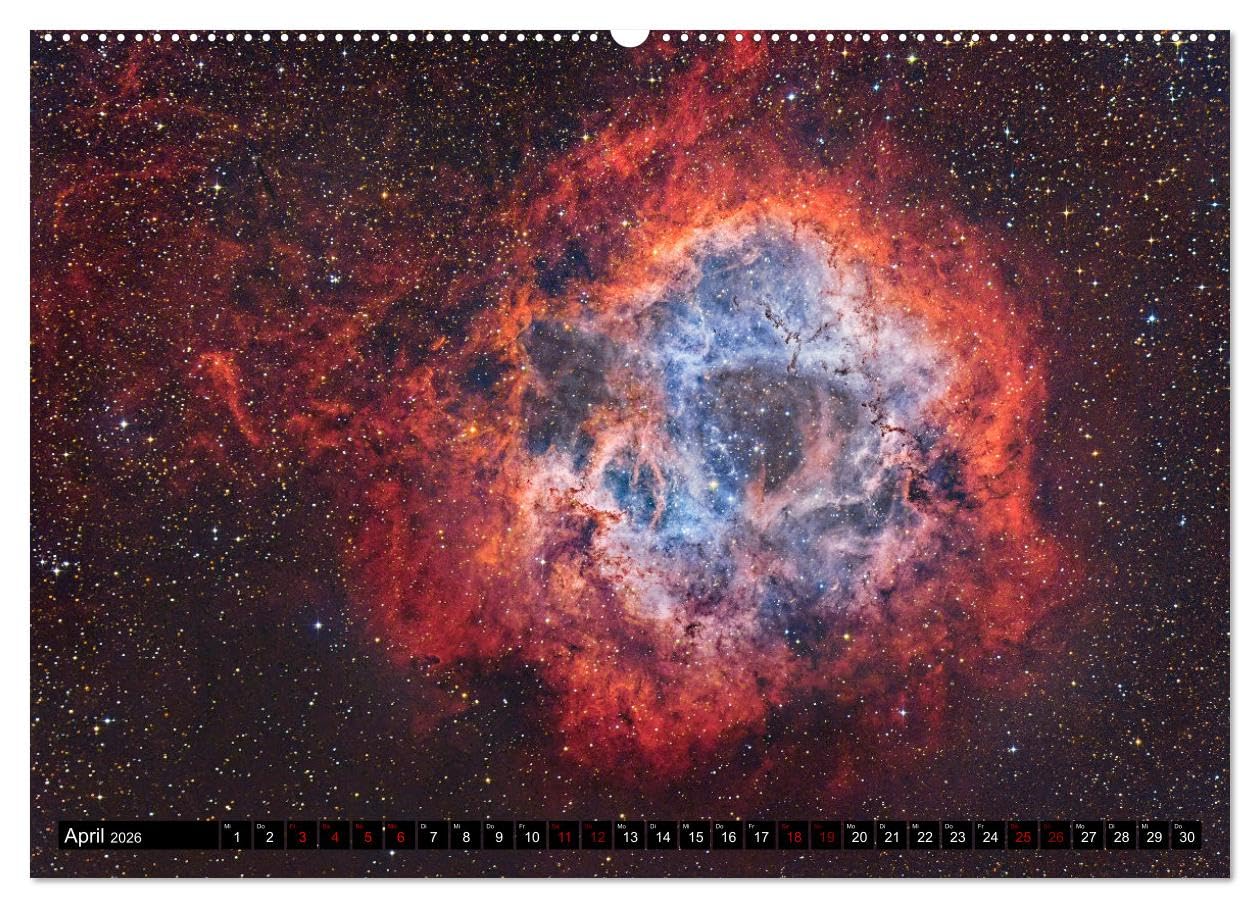 Deepsky 2026 (hochwertiger Premium Wandkalender 2026 DIN A2 quer), Kunstdruck in Hochglanz: Neue Bilder des bekannten Astrofotografen (CALVENDO Wissenschaft)