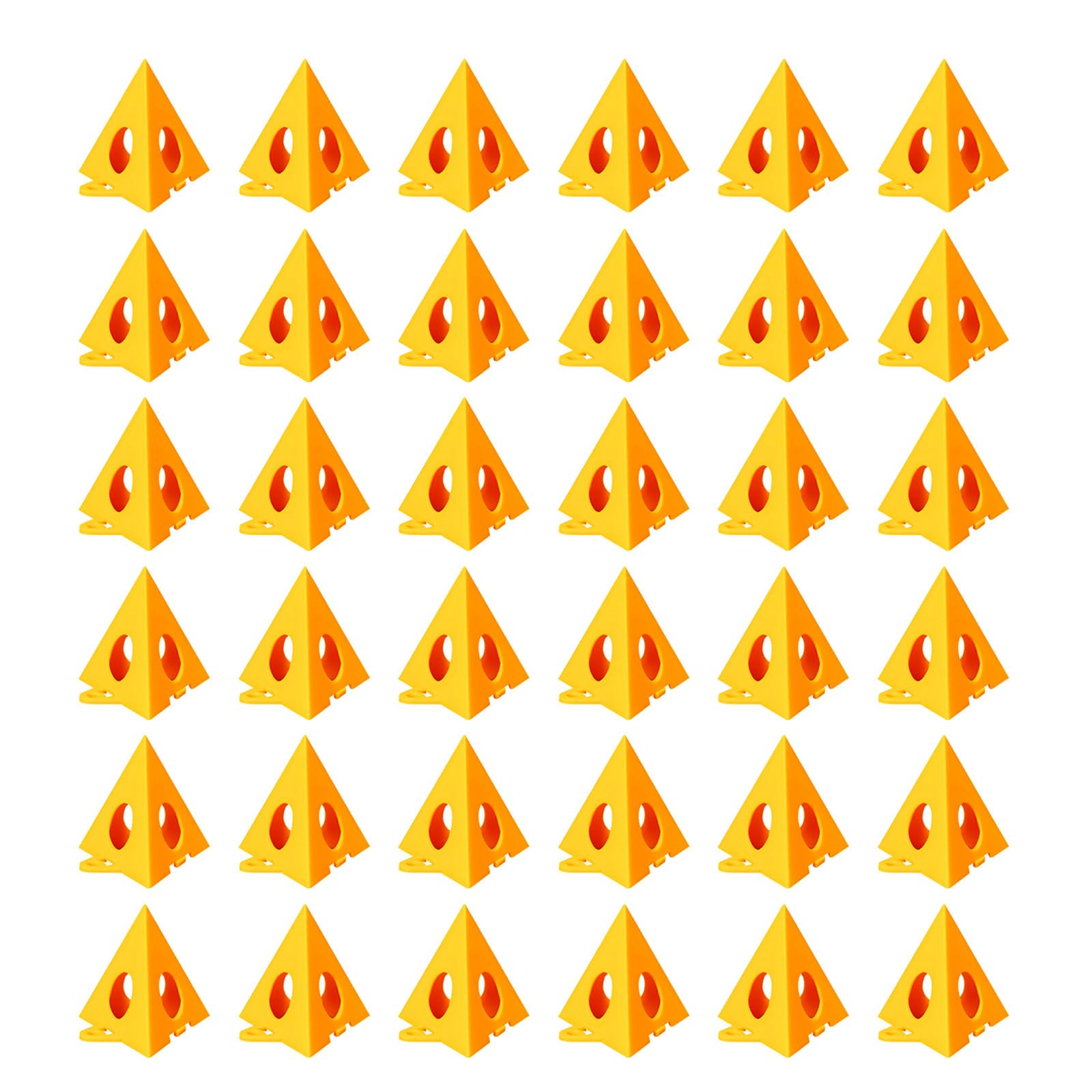 Crffz 36Pcs Multipurpose Painters Lightweight Painters Stands Paint Triangle Stand Home Improvement Tool