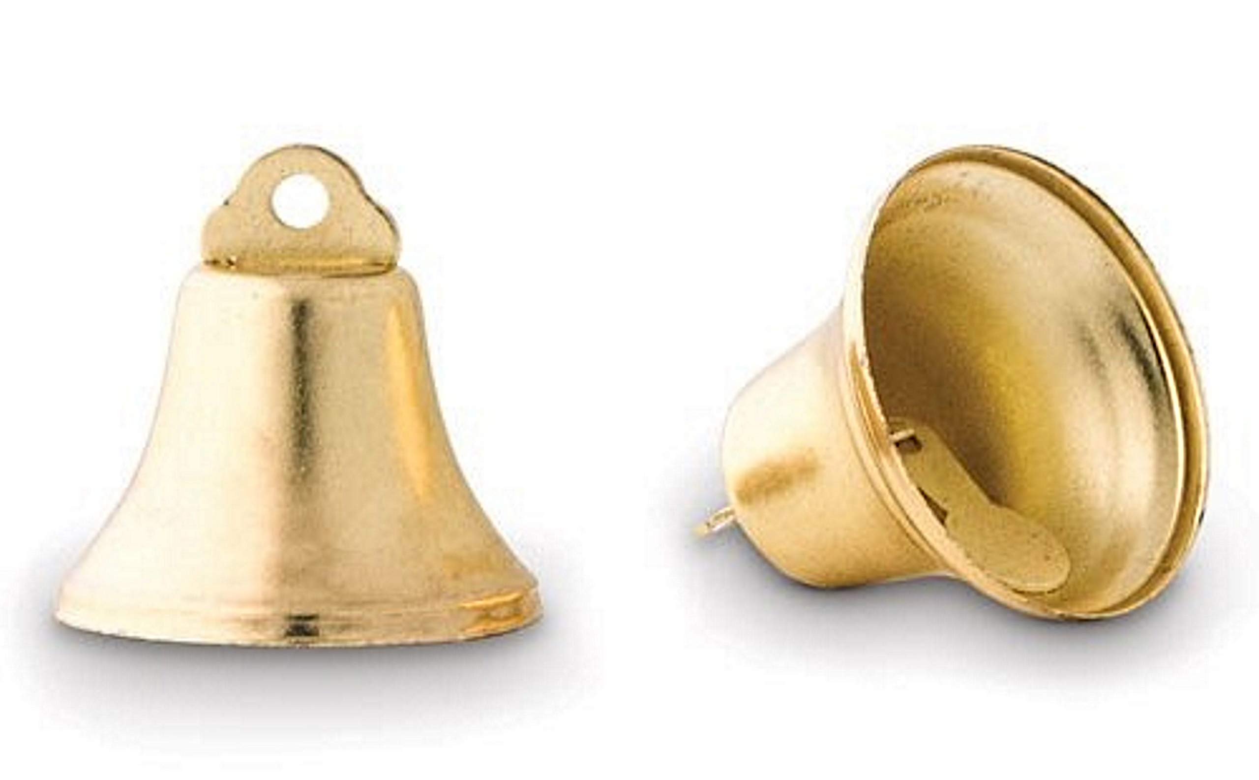 * vintage bell ❀ 燻しゴールドの 美しい ベル Amazon.com: 24 Wedding Metal Gold Bells with Clinkers : Home