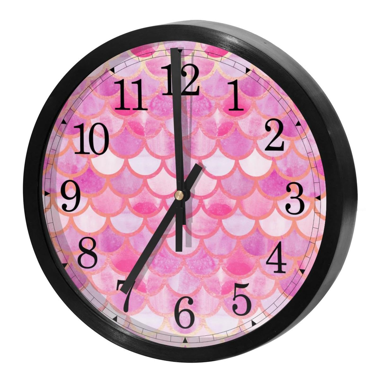 Horloge murale silencieuse contre le bruit pour bureau et salon