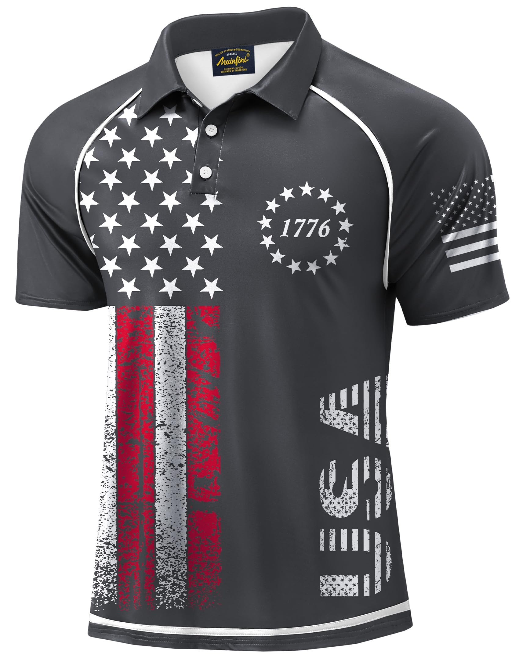 Mainfini Patriotic Polo