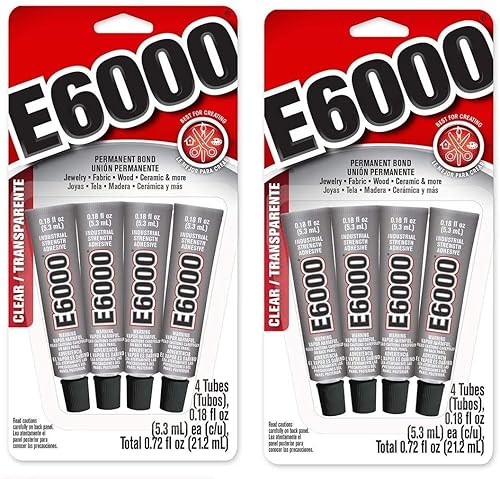 E6000 5510310 Adhesivo para manualidades Mini, paquete de 2