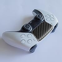 Vista 5 de HOTLINEGAMES - Protector de panel táctil compatible con controlador de PS5, textura mejorada compatible con PlayStation 5 Dualsense, precortado