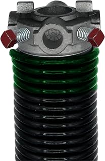 Garage Door Torsion Spring 243x2x28 Springs for Garage Door Repair | Left Hand Wound Replacement for Right Side of Garage (Black Cone)