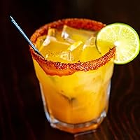 Vista 6 de [1000 unidades] Pajitas cortas desechables negras – 5 pulgadas de longitud 0.16 pulgadas de diámetro, para café y cóctel, pajitas de plástico