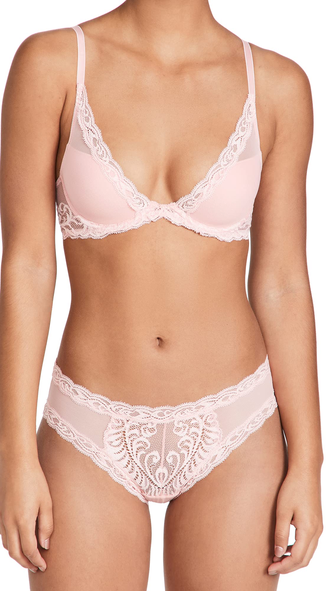 Natori Women Feathers Lace Plunge T-Shirt Bra — view 19