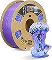 OVERTURE Soie PLA Filament 1.75mm, Bobine de 1kg(2,2lbs), Précision dimensionnelle +/- 0,02 mm (Silk Periwinkle)