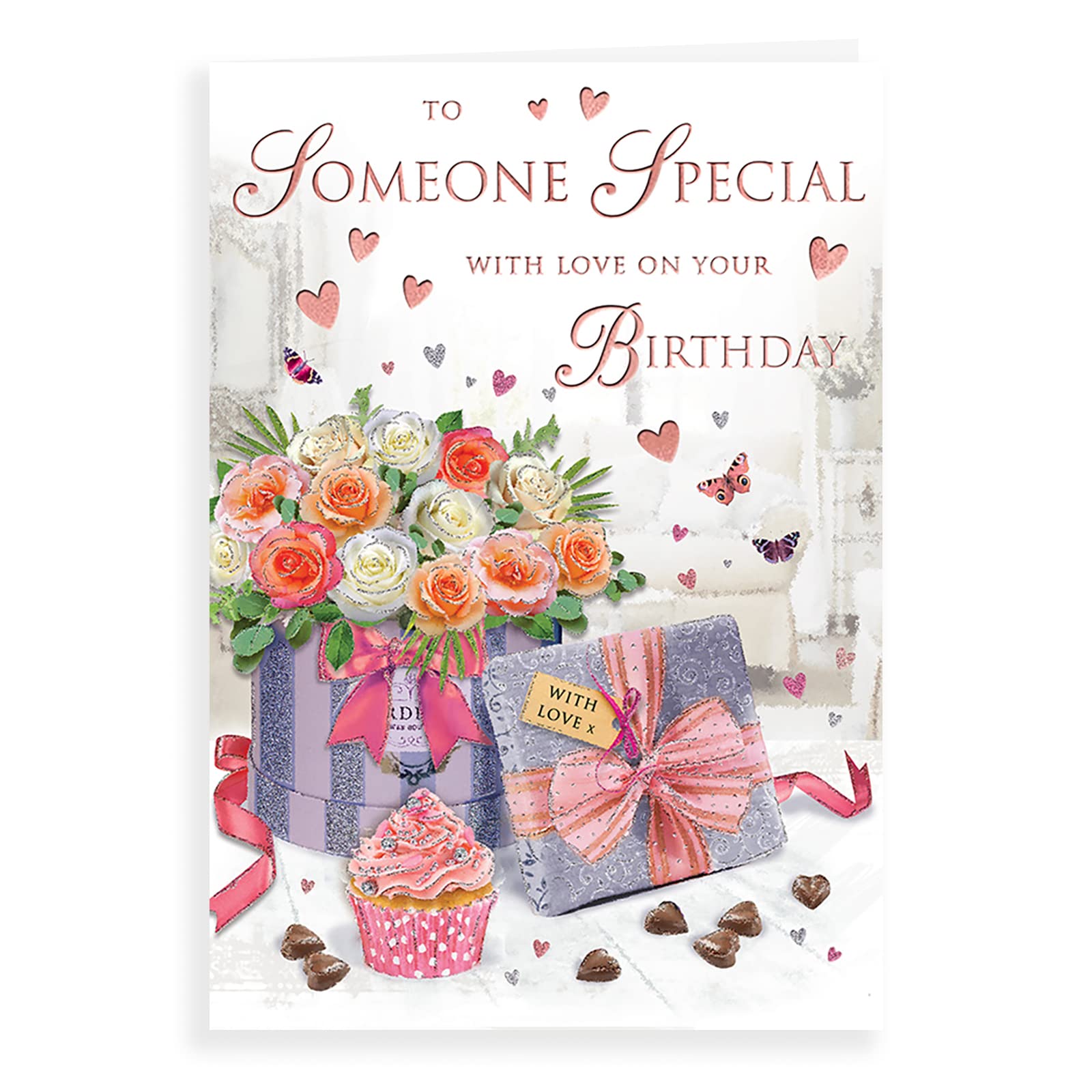 Regal Publishing Traditional Birthday Card Someone Special - 9 x 6 inches